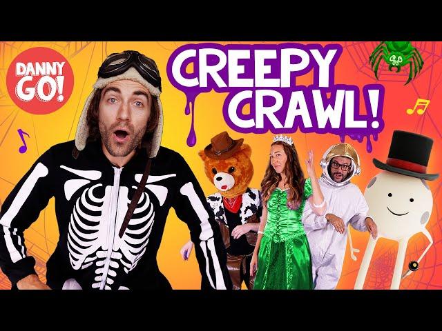 "The Creepy Crawl!" Dance Song  /// Danny Go! Kids Halloween Trick or Treat Music