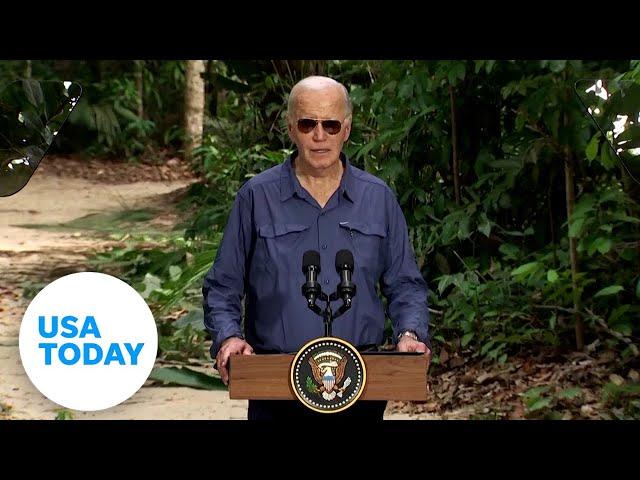 Biden is first US sitting president to visit the Amazon rainforest | USA TODAY