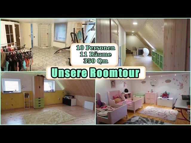 Das Zuhause einer Großfamilie | 8 Kinder | Haustour | #DieGroßfamilie