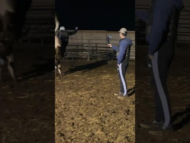 Filming the bull riding #rodeo #video #cowboy #bullriding