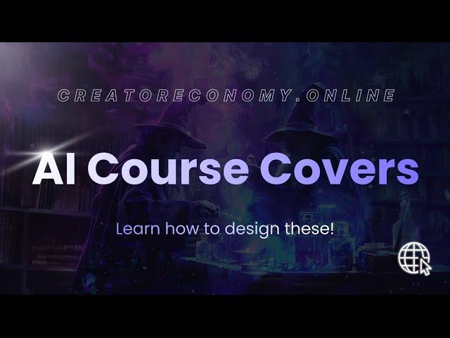 How To Create STUNNING AI Course Covers (Step-by-Step Tutorial)