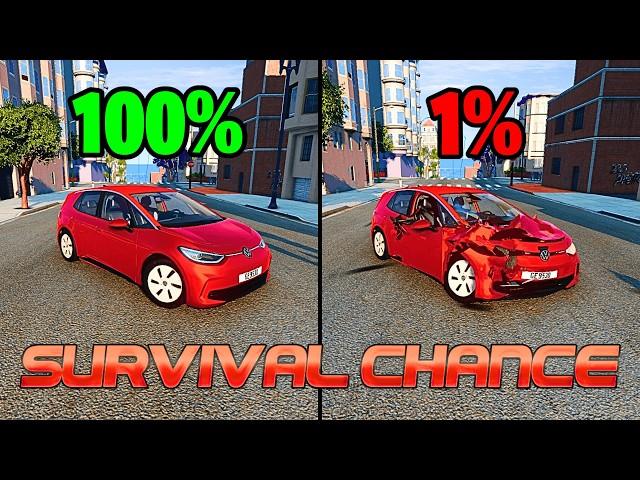 Realistic Survival Chance Crashes #18 | BeamNG.drive