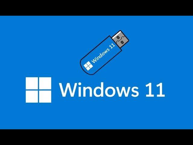 How to make a bootable usb drive for Windows 11