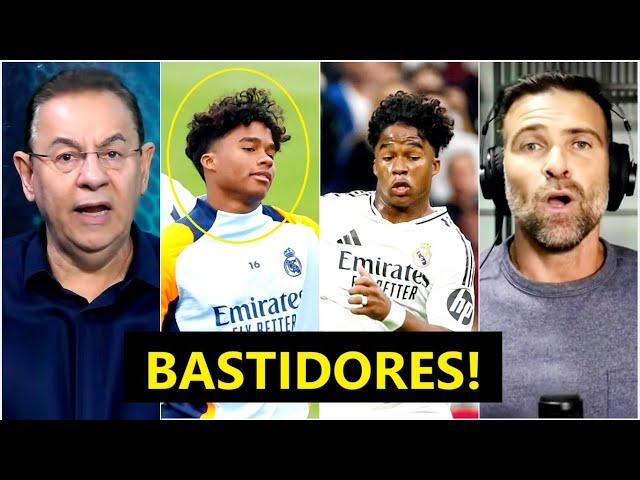 SERÁ??? "A INFORMAÇÃO que SAIU HOJE é que o Endrick no Real Madrid NÃO QUER TER o..." VEJA DEATE!