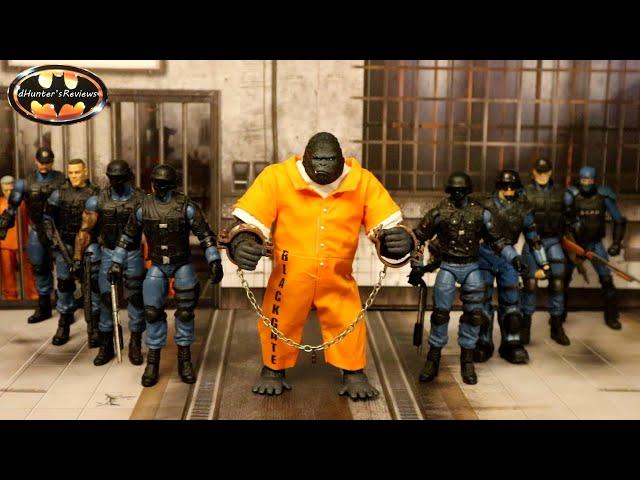 Memory Toys Gorilla Grodd In Blackgate Prison Jumpsuit Mr. G 1:12 Action Figure Review & Comparison