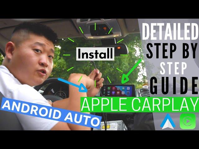 Install Apple CarPlay/Android Auto on BMW F30 Roadtop retrofit detailed guide