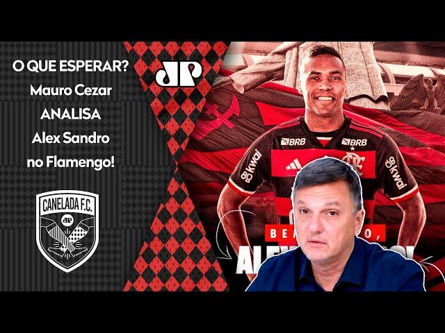 "É O QUE EU ACHO! Pra mim, o Alex Sandro no Flamengo vai..." Mauro Cezar faz ÓTIMA ANÁLISE!