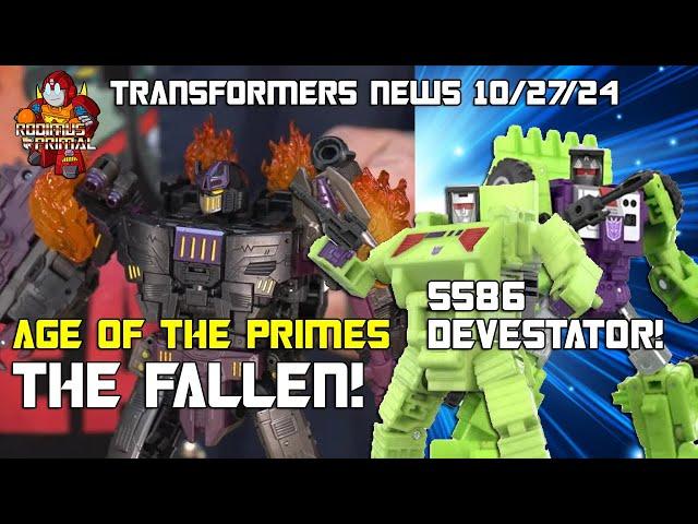 Age of the Prime The Fallen and SS86 Devestator REVEALED!