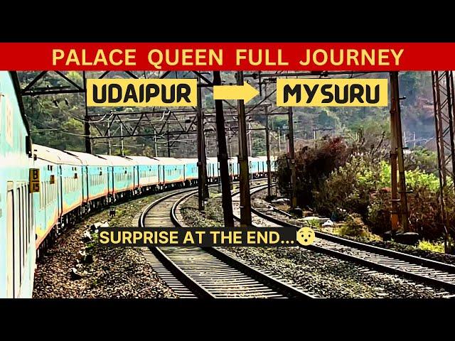 45 hours in Udaipur Mysore Express | Palace Queen Humsafar Express | 3 AC Chariot | Part 1