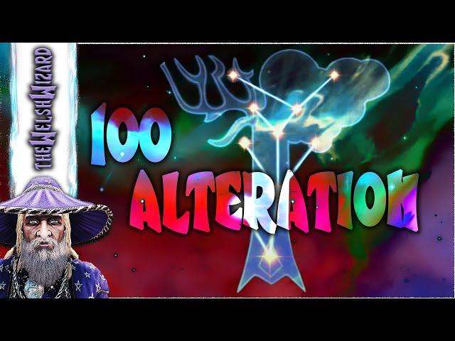 Skyrim - How to Level Up Alteration to 100 FAST