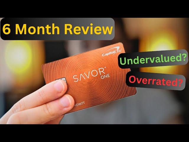 Capital One Savor One After 6 Months | BEST Cash Back Credit Card in 2024?