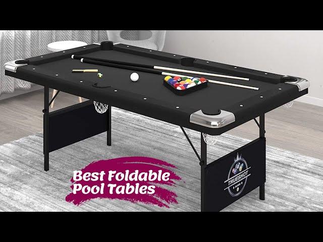 Top 5 Best Foldable Pool Tables Reviews With Buying Guide