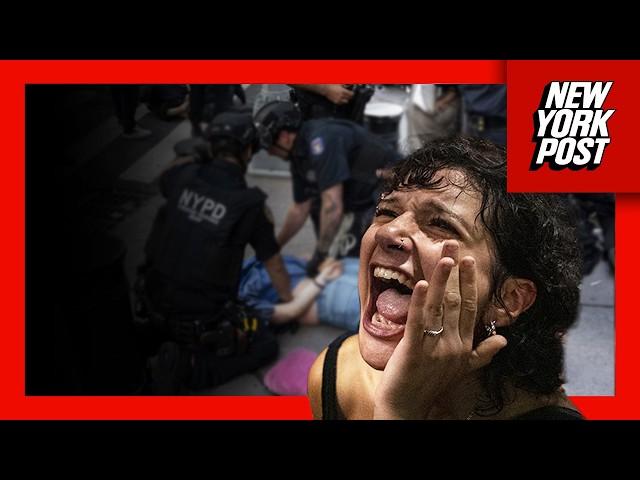 Anti-ICE demonstration in NYC results in clashes between cops and protestors