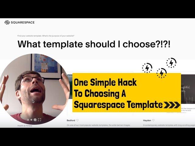 One Simple Hack To Help You With Choosing A Squarespace Template