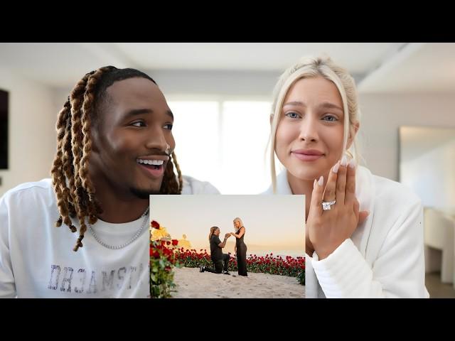 Reacting to My Dream Proposal for the First Time! I’m Speechless