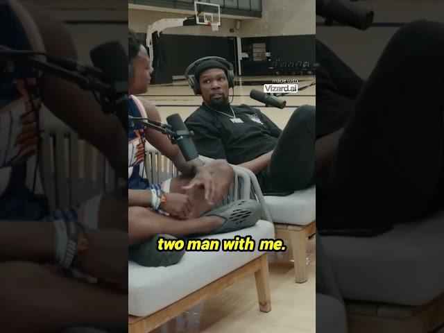 KD wants to two man?