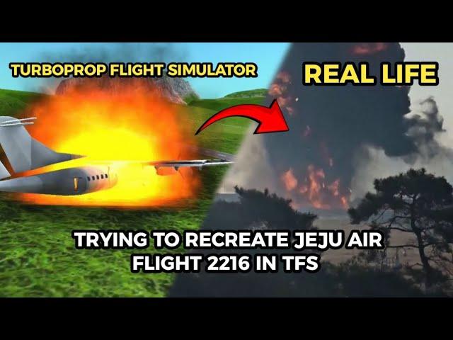 Trying to Recreate Jeju Air Flight 2216 in TFS