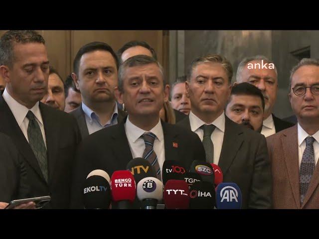 Özgür Özel, TBMM'de açıklama yaptı | Ankara