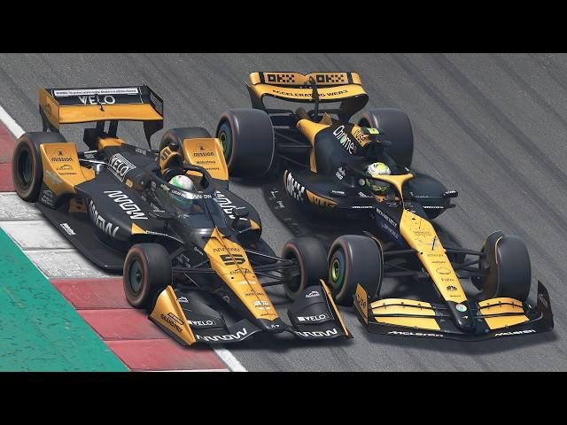 McLaren F1 vs McLaren IndyCar | Lando Norris vs Pato O'Ward | Circuit of Americas 2024 Season