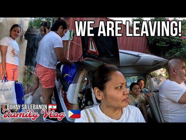 BUHAY SA LEBANON: WE ARE LEAVING KASAMA SI BIYENAN