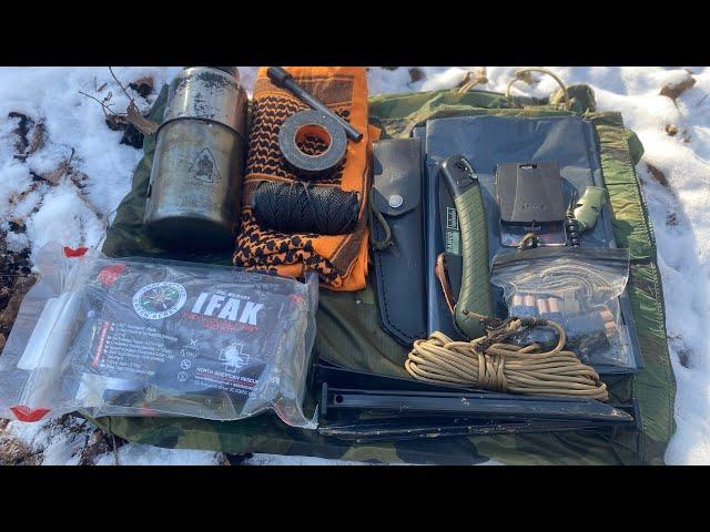 Winter Bushcraft Kit