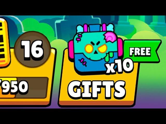 OMG!!!!! NEW SKINS, GIFTS & ANGELIC DROPS | BRAWL STARS UPDATE GIFTS!!.