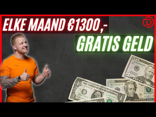 Elke maand €1300,- ontvangen! | Passief inkomen