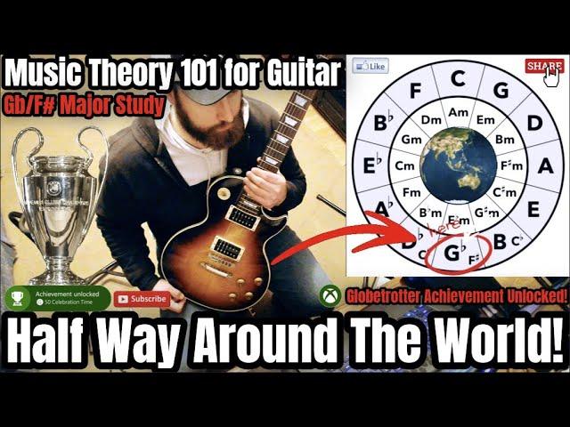 Music Theory 101 for Guitar (Gb or F# Major/ Eb Minor)