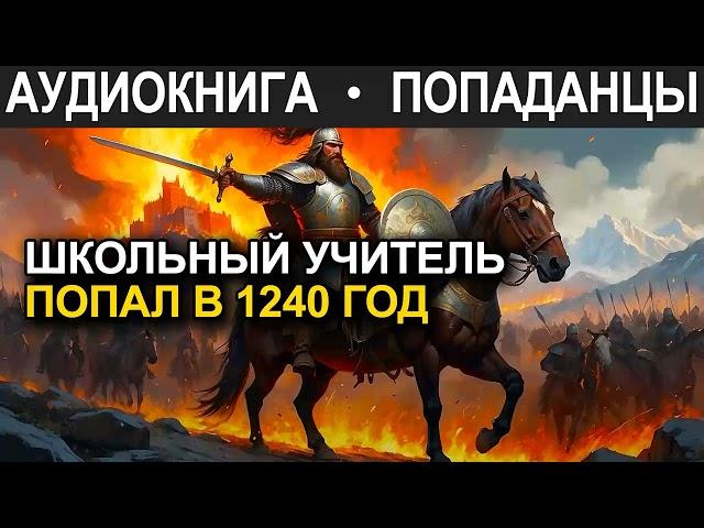 АУДИОКНИГА ПОПАДАНЕЦ | Школьный учитель попал в 1240 год!