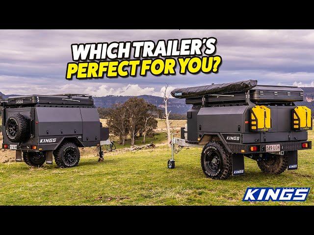 Adventure Kings MT1 v MT2 Go-Anywhere Camper Trailers compared!