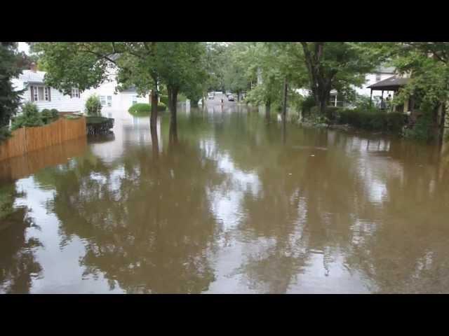 Aftermath of Hurricane Irene - Oradell New Jersey HD 1.mpg