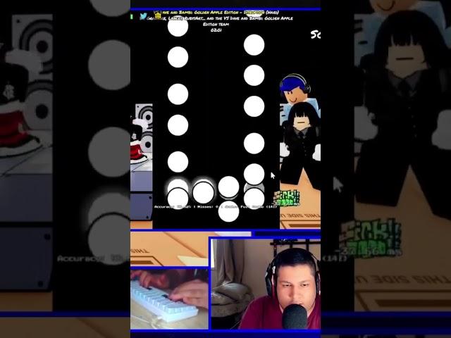 I actually hitted that part but its 2024  #osumania #gaming #osulive #sillyfangirl #fnf #funkyfriday