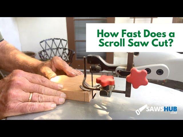 How Fast Can Your Scroll Saw Cut?