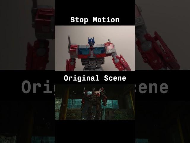 Noah meets the Autobots! | Scene Recreation | Transformers: Rise of The Beasts | Stop Motion