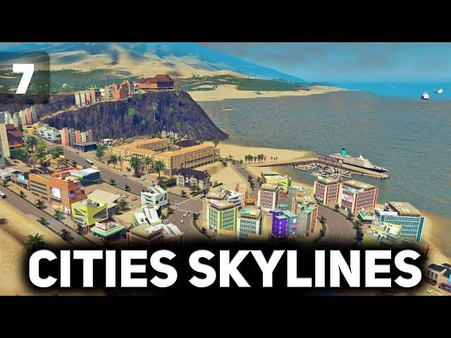 Строим космодур Байкодром ️ Cities: Skylines [PC 2015] #7