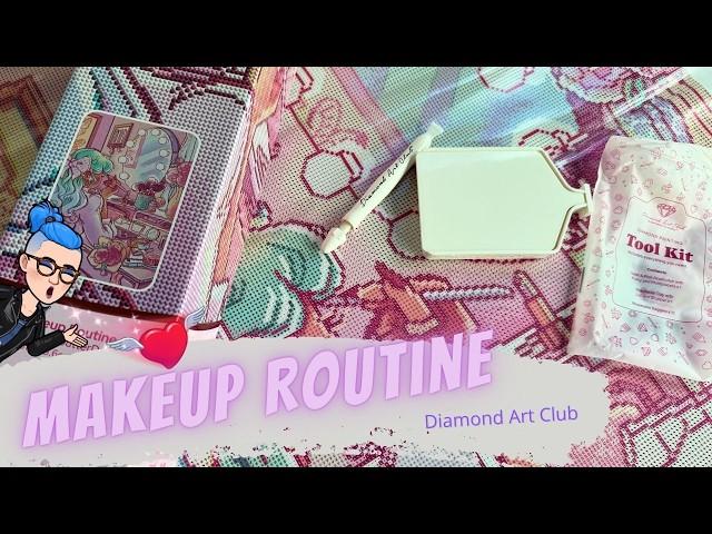  Diamond Painting I Sneak Peek/First Look  „Makeup Routine“ von MrButterD| Diamond Art Club