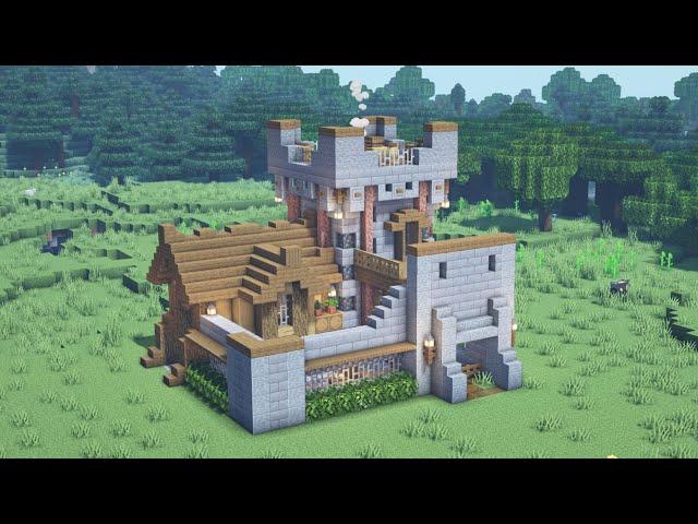 Minecraft Tutorial - How to Build a Starter Survival Base #33