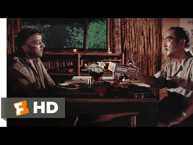The Bridge on the River Kwai (2/8) Movie CLIP - Dinner with Saito (1957) HD