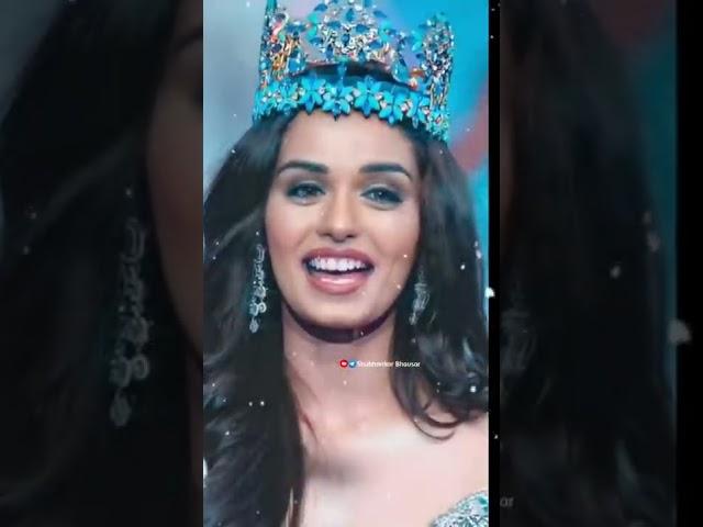 Manushi Chillar Status Vedio #manushichhillar #missworld #shorts #shubhankarbhavsar