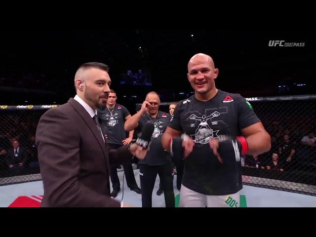 Fight Night Adelaide: Junior Dos Santos & Tai Tuivasa Octagon Interviews