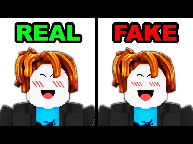 Guess the REAL Roblox Face