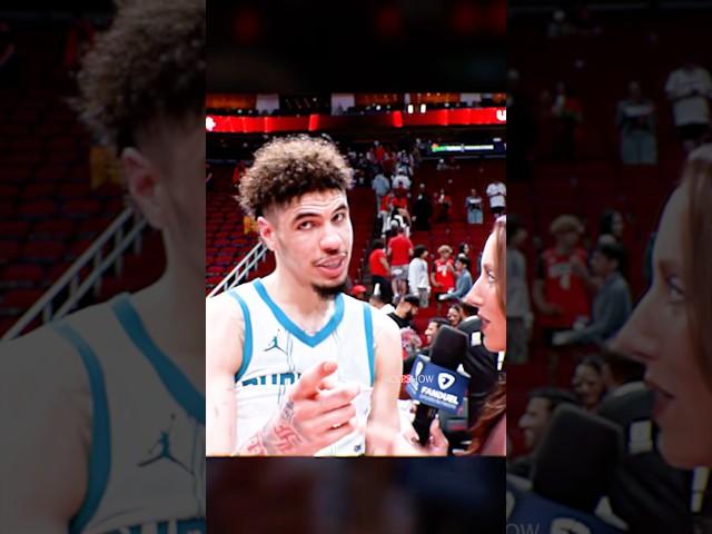 LaMelo Ball has the funniest interviews ️ #shorts