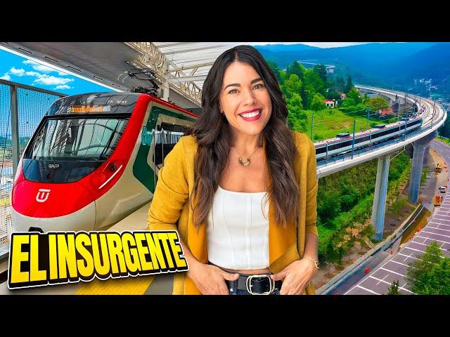 ¡TREN El INSURGENTE!  De Santa Fe a Toluca en SOLO 40 MIN  4K