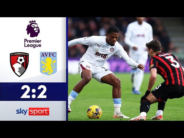 Villa holt spätes Remis | AFC Bournemouth - Aston Villa | Highlights - Premier League 2023/24