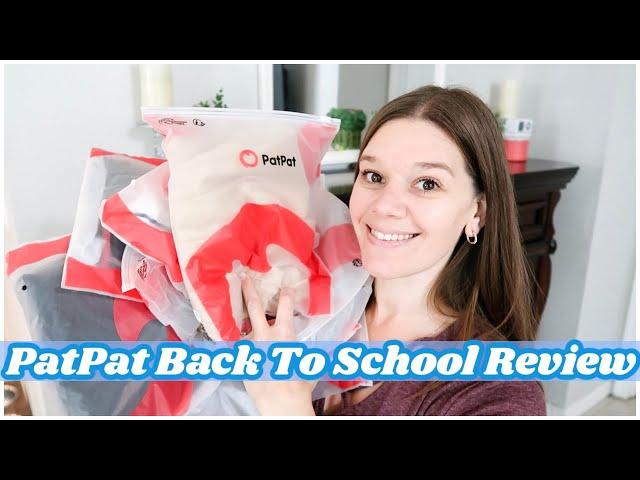 PatPat HAUL + REVIEW | BACK TO SCHOOL CLOTHES