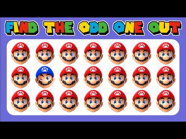 Find the ODD One Out - Super Mario Bros Wonder Edition  Quiz Dino