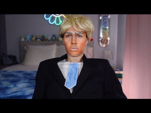 ASMR- Donald Trump Makeup Tutorial 