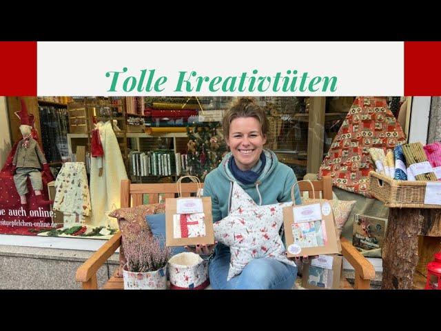 Nähen leicht gemacht mit unseren Kreativtüten-zauberhafte  Geschenkideen