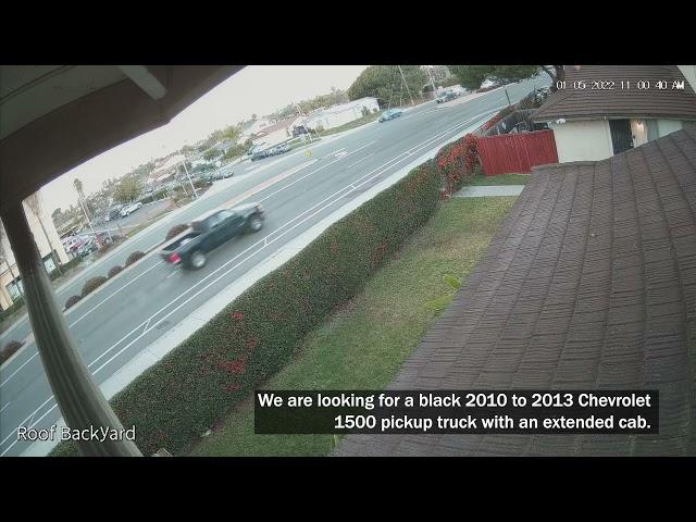 San Marcos Hit-And-Run - San Diego County Sheriff's Department