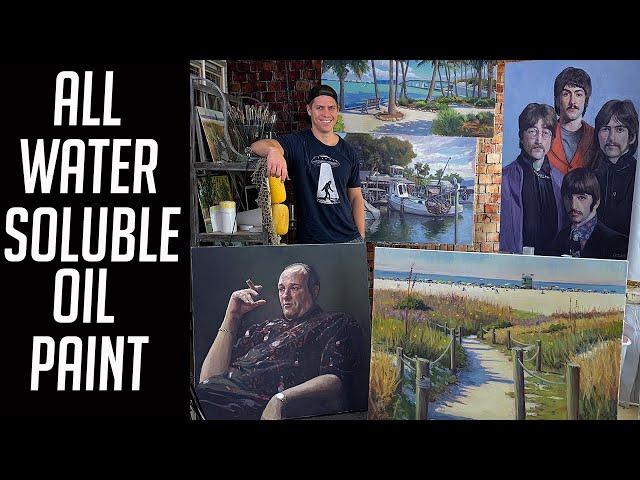 PAINT TALK: Are water soluble oil paints the same ?